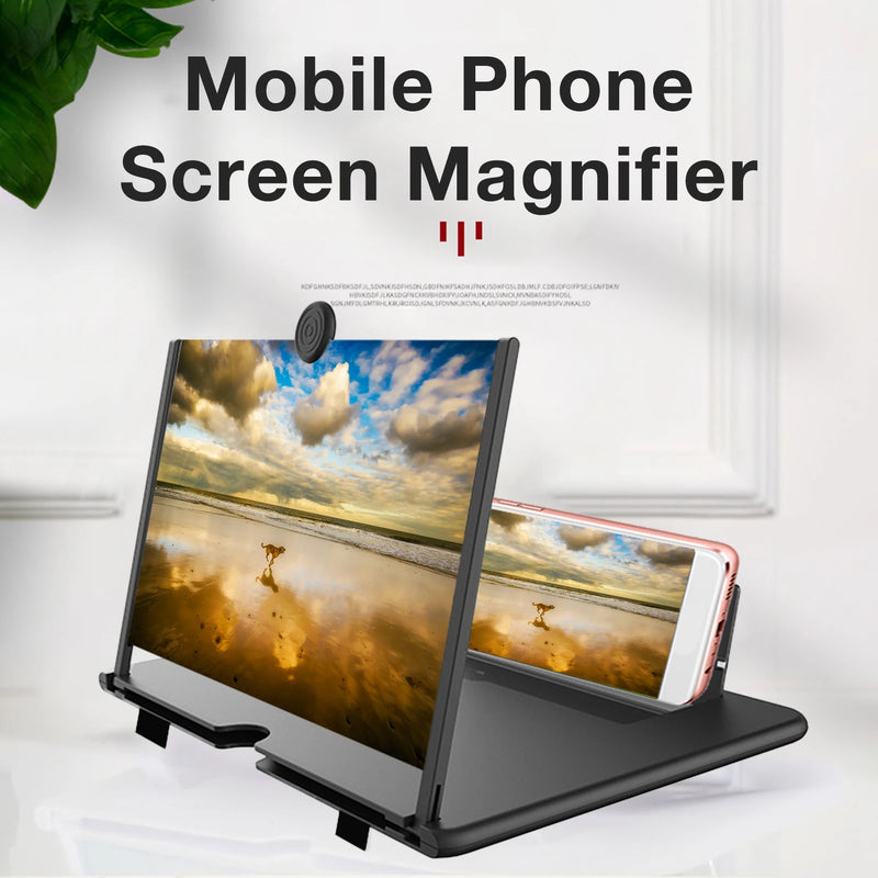 Amplificador De Imagem Da Tela Do Celular Lupa 3D Promoção

L16 16 inch Mobile Phone Screen Magnifier 3D Enlarger Magnifying  Amplifier Bracket Universal Foldable Desk Phone Holder Stand