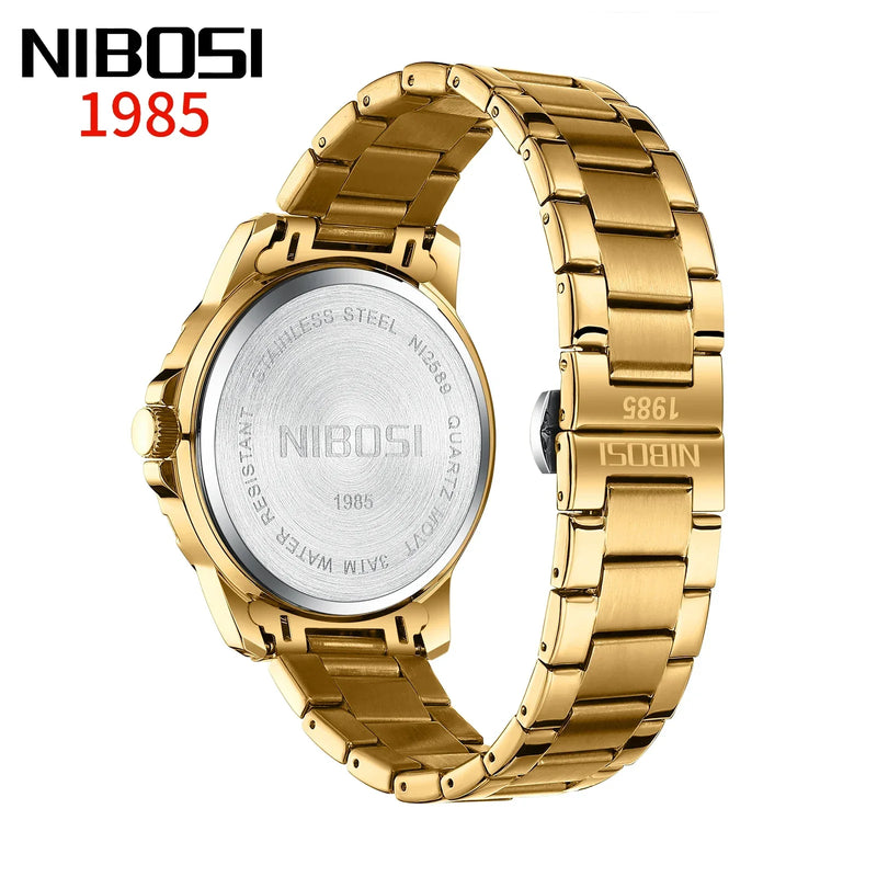 Relógio Nibosi Masculino

NIBOSI Men's Analogue Quartz Movement Watch with Stainless Steel Strap Top Brand Luxury Luminous Business Watch for Men Relogio